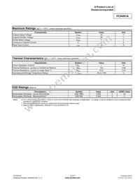 FCX491ATA Datasheet Page 2