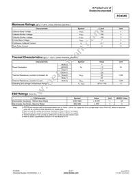 FCX555TA Datasheet Page 2