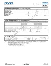 FCX591TA Datasheet Page 2