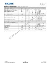 FCX705TA Datasheet Page 4