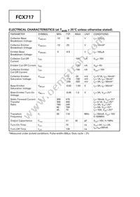 FCX717TA Datasheet Page 2