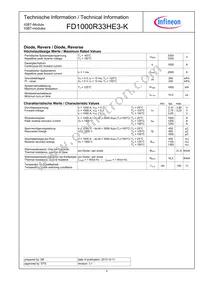 FD1000R33HE3KBPSA1 Datasheet Page 4