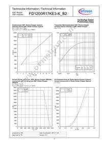 FD1200R17KE3KB2NOSA1 Datasheet Page 6
