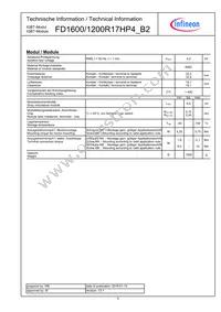 FD16001200R17HP4B2BOSA2 Datasheet Page 5