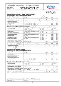 FD300R07PE4B6BOSA1 Datasheet Page 3