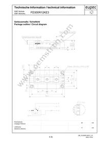 FD300R12KE3HOSA1 Datasheet Page 8