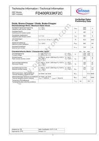 FD400R33KF2CNOSA1 Datasheet Page 2