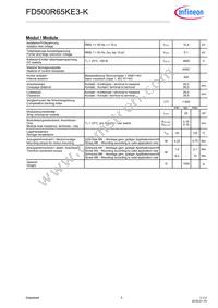 FD500R65KE3KNOSA1 Datasheet Page 5