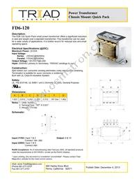 FD6-120 Datasheet Cover