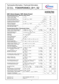 FD600R06ME3_B11_S2 Datasheet Page 2