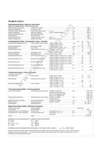 FD600R12KF4NOSA1 Datasheet Page 2