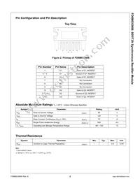 FD6M033N06 Datasheet Page 2