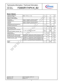 FD800R17HP4KB2BOSA2 Datasheet Page 5