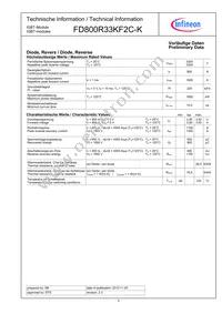 FD800R33KF2CKNOSA1 Datasheet Page 4