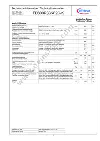 FD800R33KF2CKNOSA1 Datasheet Page 5