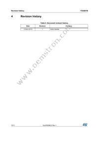 FDA801B-VYY Datasheet Page 10