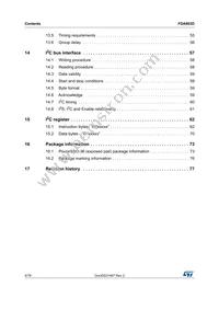FDA803D-EHX Datasheet Page 4