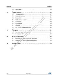 FDA803U-KBT Datasheet Page 4