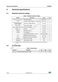 FDA803U-KBT Datasheet Page 12
