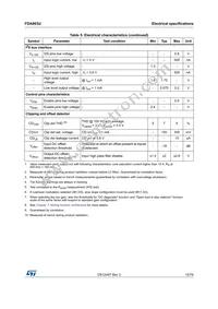 FDA803U-KBT Datasheet Page 15
