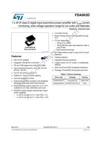 FDA903D-EHT Datasheet Cover