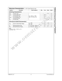 FDB8442 Datasheet Page 4