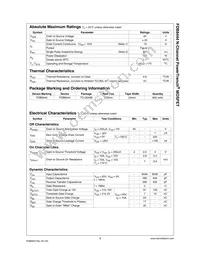 FDB8444 Datasheet Page 3