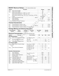 FDB8832 Datasheet Page 3