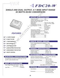 FDC20-48D05W Cover