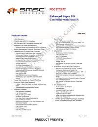 FDC37C672-MT Datasheet Cover