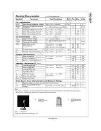 FDC638P Datasheet Page 2