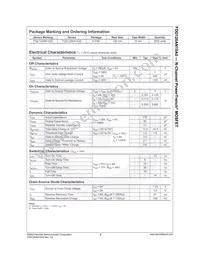 FDD120AN15A0 Datasheet Page 3