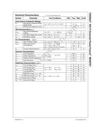 FDD6637 Datasheet Page 3