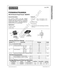FDD6680A Datasheet Cover