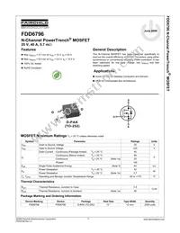 FDD6796 Datasheet Cover