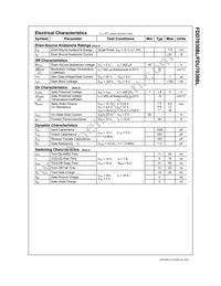 FDD7030BL Datasheet Page 2