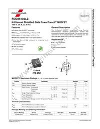 FDD86102LZ Datasheet Page 2