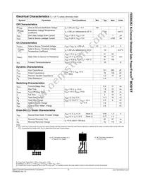 FDD86252 Datasheet Page 3