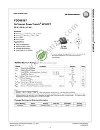 FDD86367 Datasheet Page 2