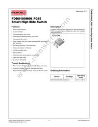 FDDS100H06-F085 Datasheet Cover