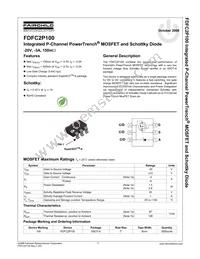 FDFC2P100 Datasheet Cover