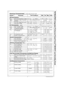 FDFMA2P853 Datasheet Page 3