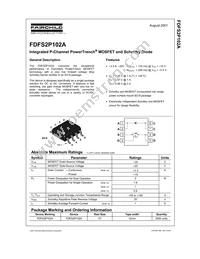 FDFS2P102A Datasheet Cover