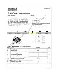 FDFS6N303 Datasheet Cover