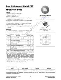 FDG6301N-F085P Datasheet Cover
