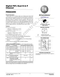 FDG6320C_D87Z Datasheet Cover