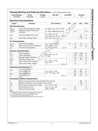 FDI025N06 Datasheet Page 2