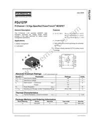 FDJ127P Datasheet Cover