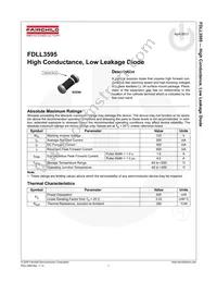 FDLL3595 Datasheet Page 2