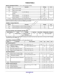 FDMA037N08LC Datasheet Page 2